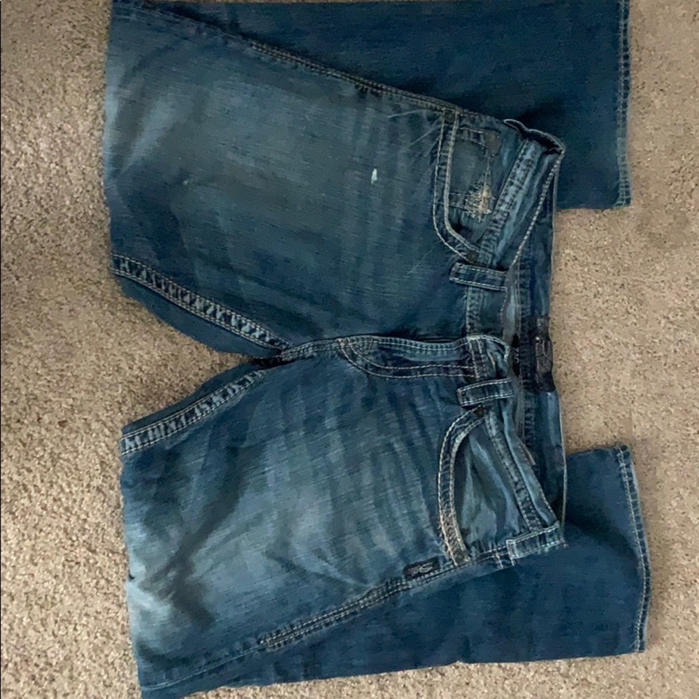 Men’s Silver “Zac” jeans